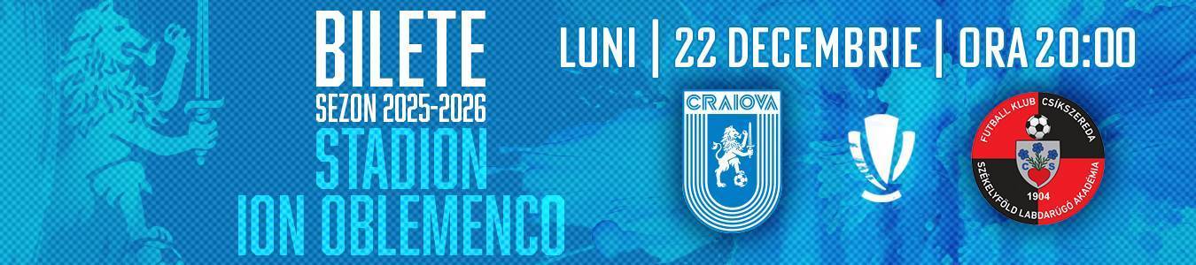 UNIVERSITATEA CRAIOVA -  FK CSIKSZEREDA
