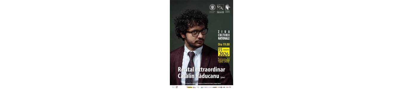 RECITAL EXTRAORDINAR CĂTĂLIN RĂDUCANU - pian