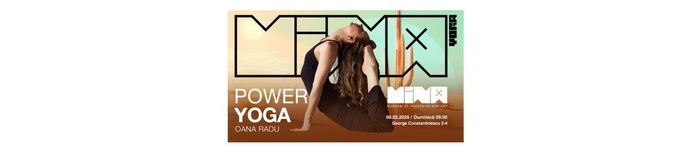Immersive Yoga cu Oana Radu