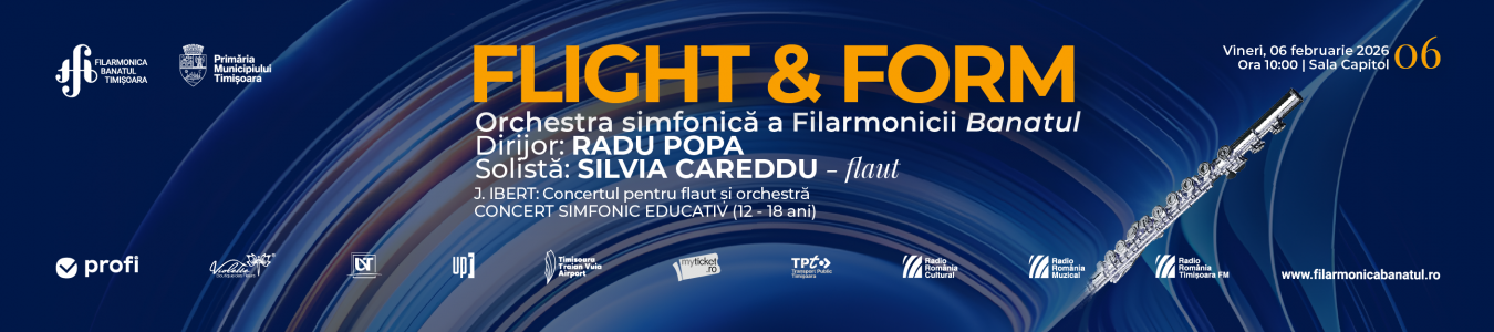 FLIGHT & FORM – RECITAL EDUCATIV (12–18 ani)