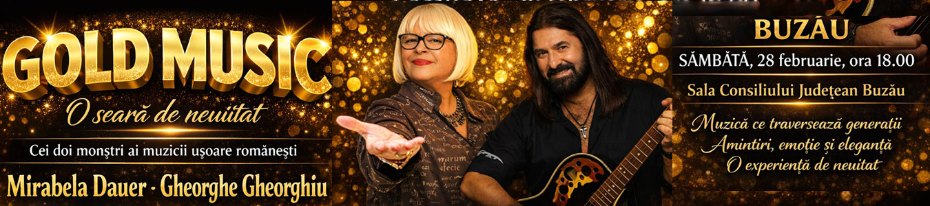 BUZAU O seara de neuitat - Mirabela Dauer & Gheorghe Gheorghiu