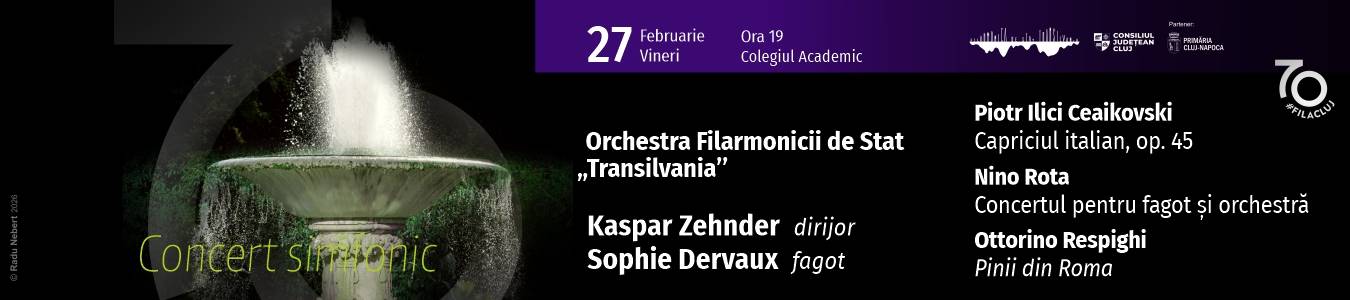 Concert simfonic – dirijor Kaspar Zehnder