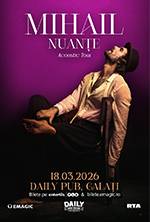 Concert MIHAIL | Nuante – Acoustic Tour | Galati