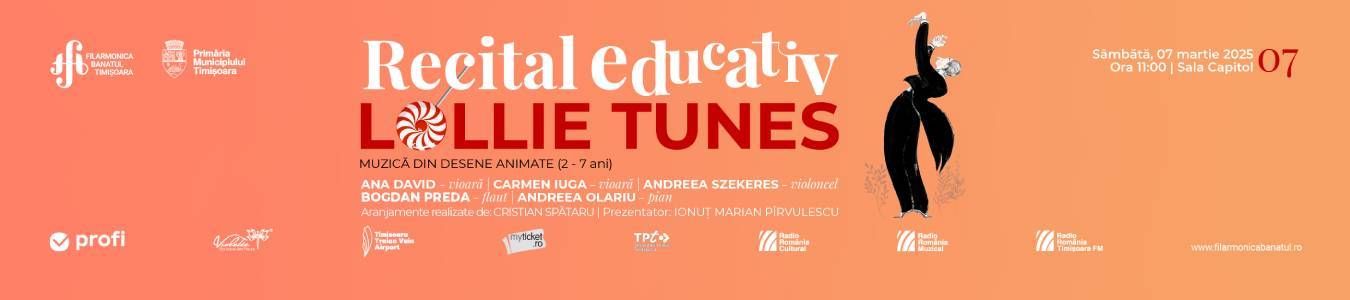 Muzică din desene animate | Recital educativ (2–7 ani) 