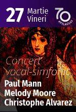Concert vocal-simfonic – dirijor Paul Mann