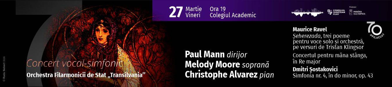 Concert vocal-simfonic – dirijor Paul Mann