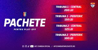 Pachete Play-Off Chindia Targoviste 2025-2026