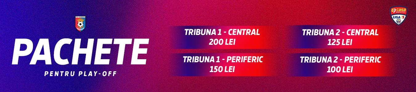Pachete Play-Off Chindia Targoviste 2025-2026