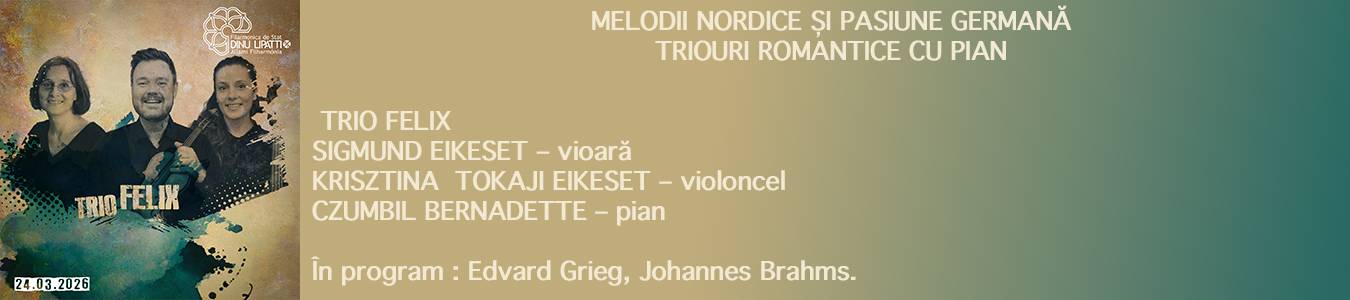 Melodii nordice si pasiune germana – Triouri romantice cu pian 
