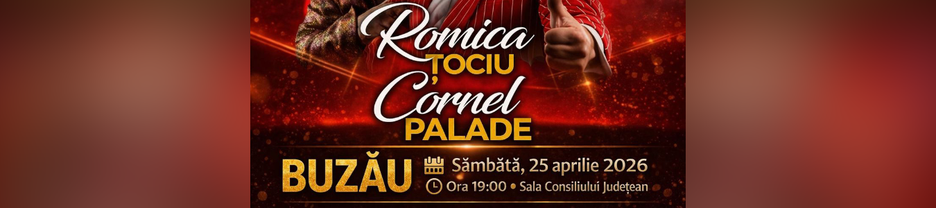 BUZAU O seara de neuitat - Romica Tociu si Cornel Palade