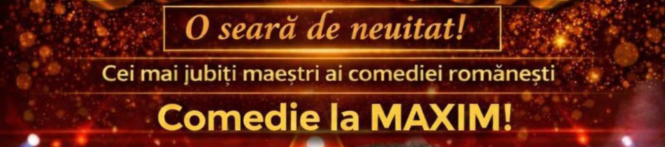 Comedie la MAXIM - Romica Tociu si Cornel Palade