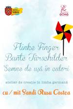 Kreativ Workshop „Flinke Finger” – Bunte Türschilder / Atelierul de creație „Flinke Finger” – Semne de ușă în culori 