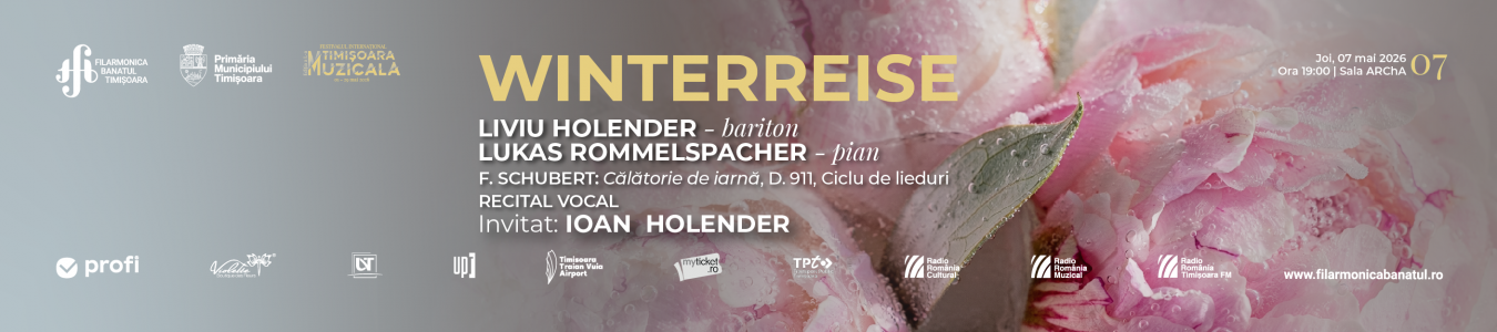 WINTERREISE | Recital vocal | Liviu Holender (bariton), Lukas Rommelspacher (pian)