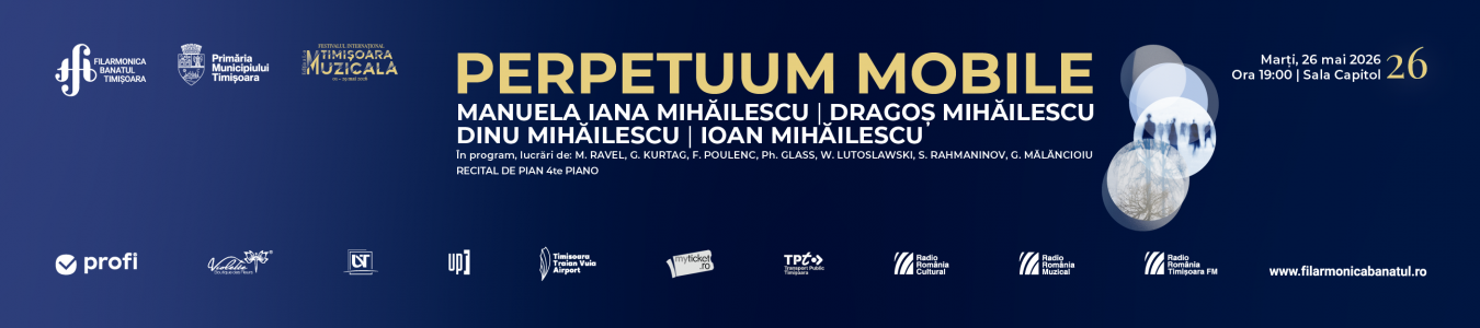 PERPETUUM MOBILE | Recital de pian | 4te PIANO
