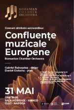 Concert simfonic extraordinar – Confluente muzicale europene, Dirijor: Gabriel Bebeselea, Solist: Daniel Ciobanu - pian