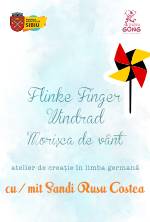 Kreativ Workshop „Flinke Finger” – Windrad / Atelierul de creație „Flinke Finger” –  Morișca de vânt 