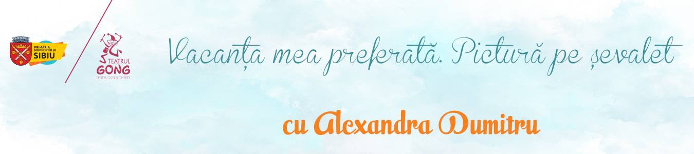 Atelier pentru miniArtiști – Vacanța mea preferată. Pictură pe șevalet 