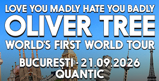 OLIVER TREE – LOVE YOU MADLY, HATE YOU BADLY WORLD’S FIRST WORLD TOUR