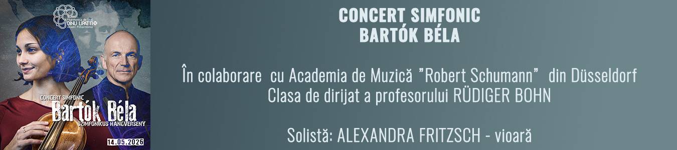 Concert simfonic Bartók Béla