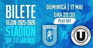 UNIVERSITATEA CRAIOVA - FC UNIVERSITATEA CLUJ