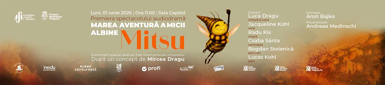 Marea aventură a micii albine Mitsu | Concert & Lansare de eveniment