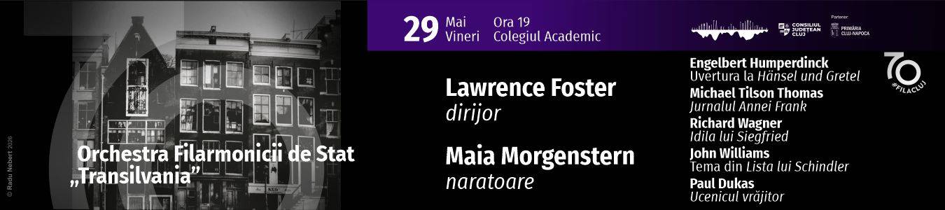 Concert vocal-simfonic – dirijor Lawrence Foster