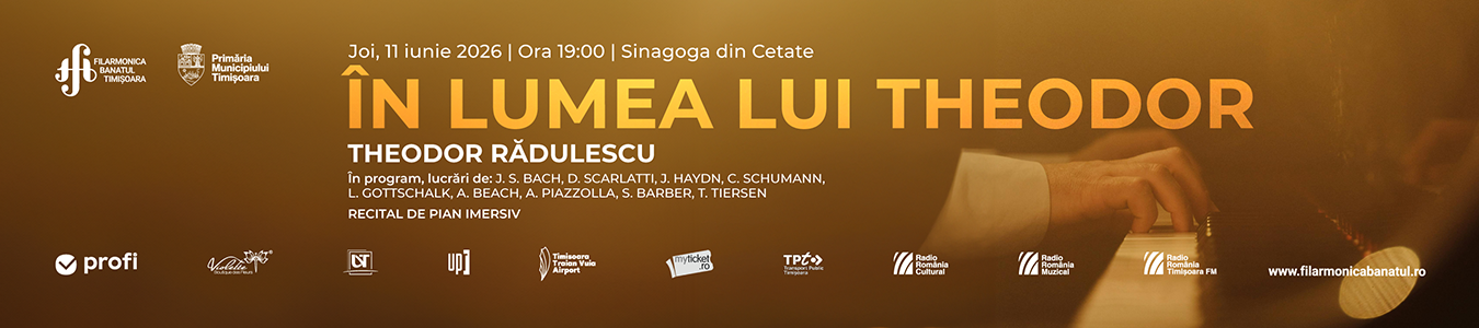 ÎN LUMEA LUI THEODOR | Recital de pian imersiv