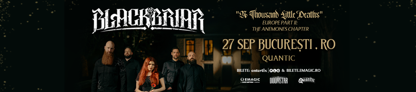 Blackbriar - A Thousand Little Deaths Tour