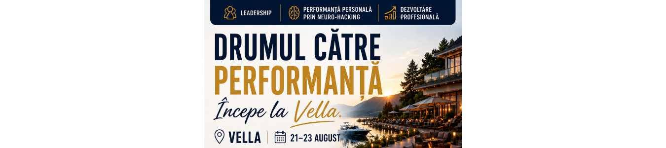 Drumul către performanță începe la Vella