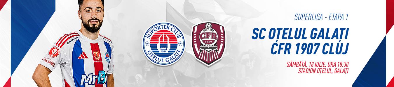 SC Otelul Galati - CFR Cluj