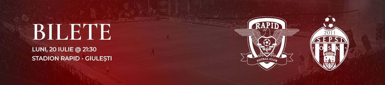 FC RAPID 1923 -  SEPSI 
