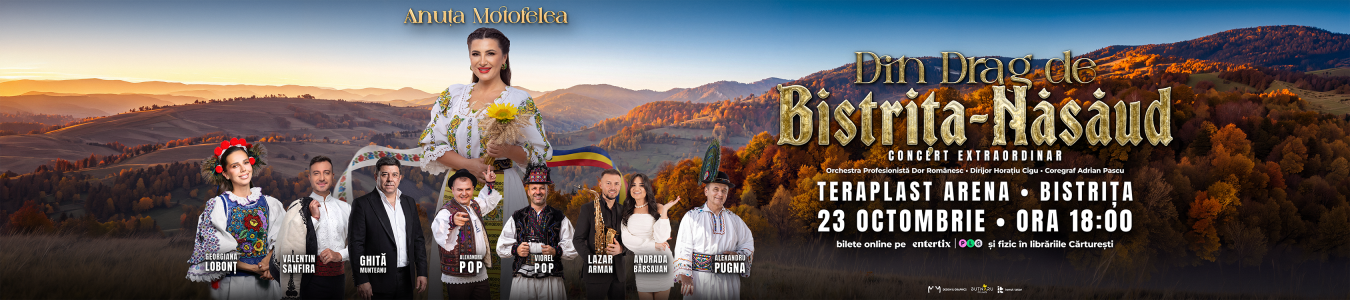 Din drag de Bistrita-Nasaud | Concert Extraordinar Anuța Motofelea