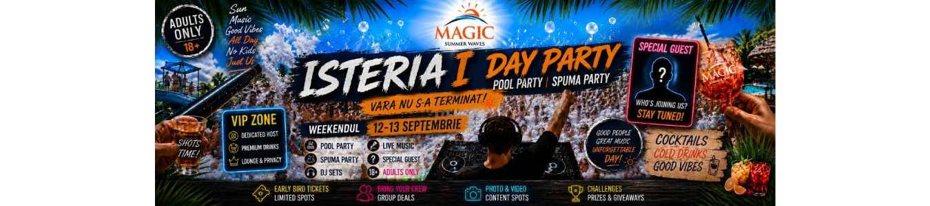 Isteria I: Day Party.Pool Party. Adults Only.