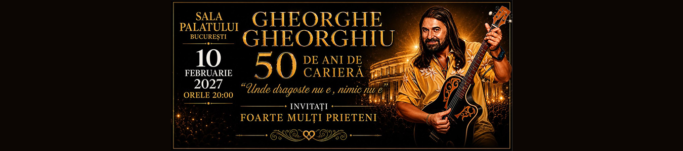 Gheorghe Gheorghiu – 50 de ani de cariera