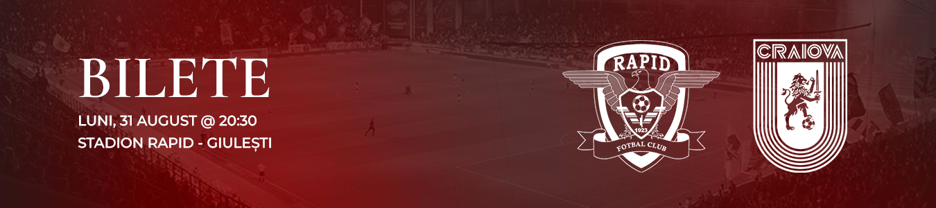 FC RAPID -  Universitatea Craiova