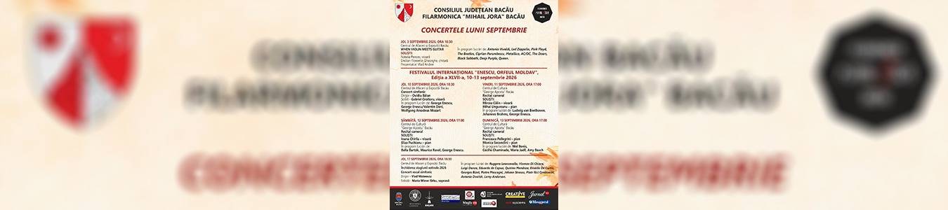 Recital cameral Festivalul Internațional „Enescu, Orfeul Moldav”
