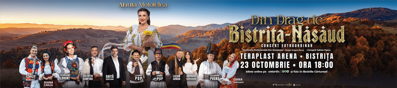 Din drag de Bistrita-Nasaud | Concert Extraordinar Anuța Motofelea