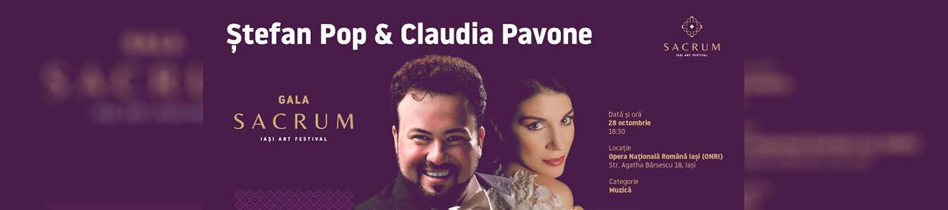 Stefan Pop si Claudia Pavone