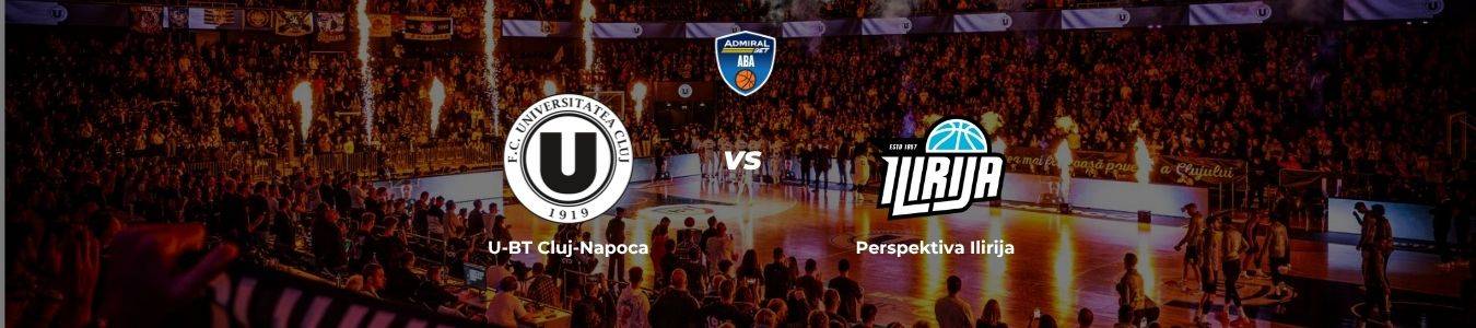 ABA League: U-BT Cluj-Napoca vs. Perspektiva Ilirija