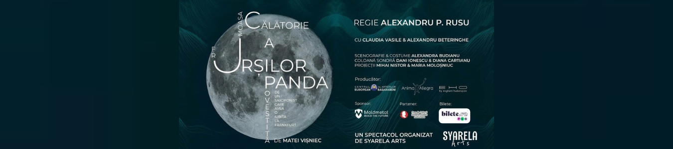 Frumoasa călătorie a urșilor panda povestită de un saxofonist care avea o iubită la Frankfurt de Matei Vișniec