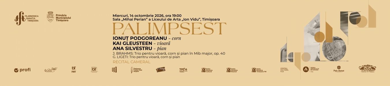 PALIMPSEST · Recital cameral
