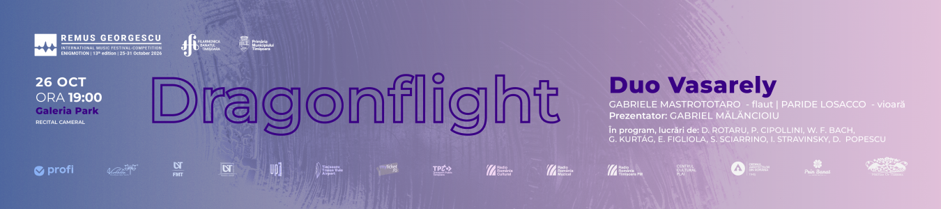 DRAGONFLIGHT | Recital cameral