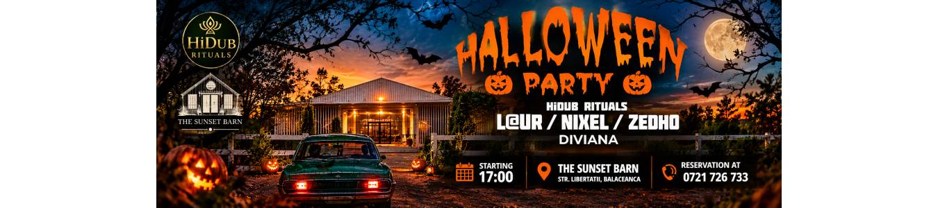 HIDUB RITUALS PRESENTS: HALLOWEEN PARTY