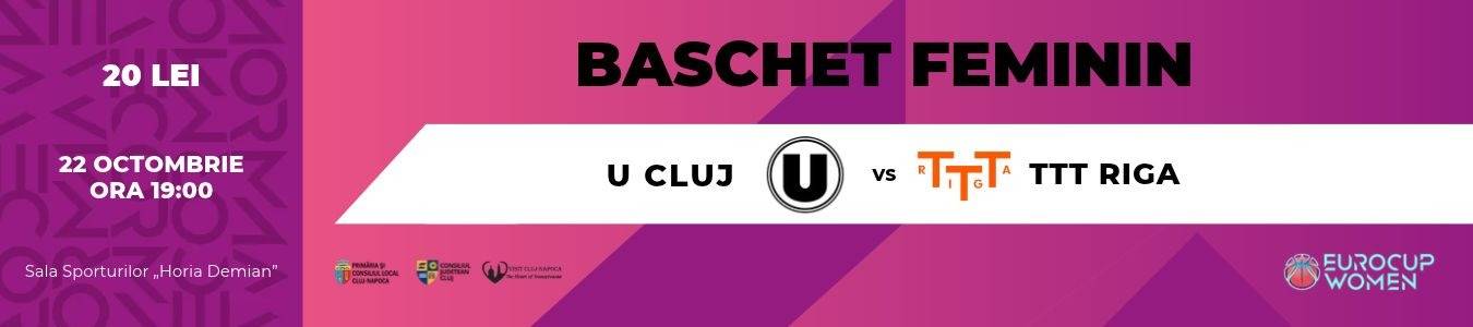 Eurocup women - U CLUJ VS TTT RIGA