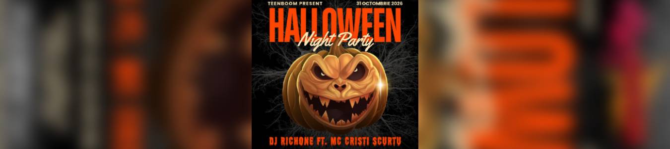 TEENBOOM PRESENTS: HALLOWEEN NIGHT PARTY